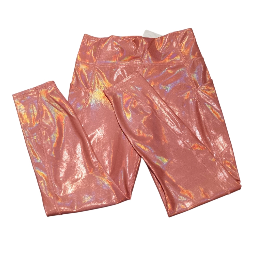 🆕️Fabletics Iridescent Orange Leggings